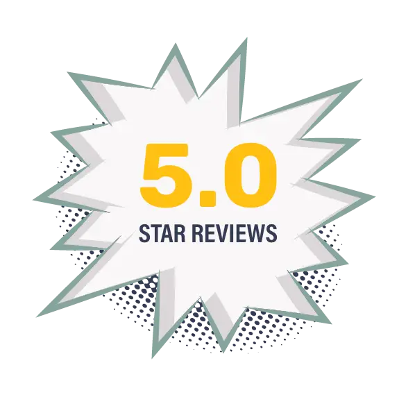5.0 star reviews